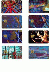 mise en page de graphismes pour cartes